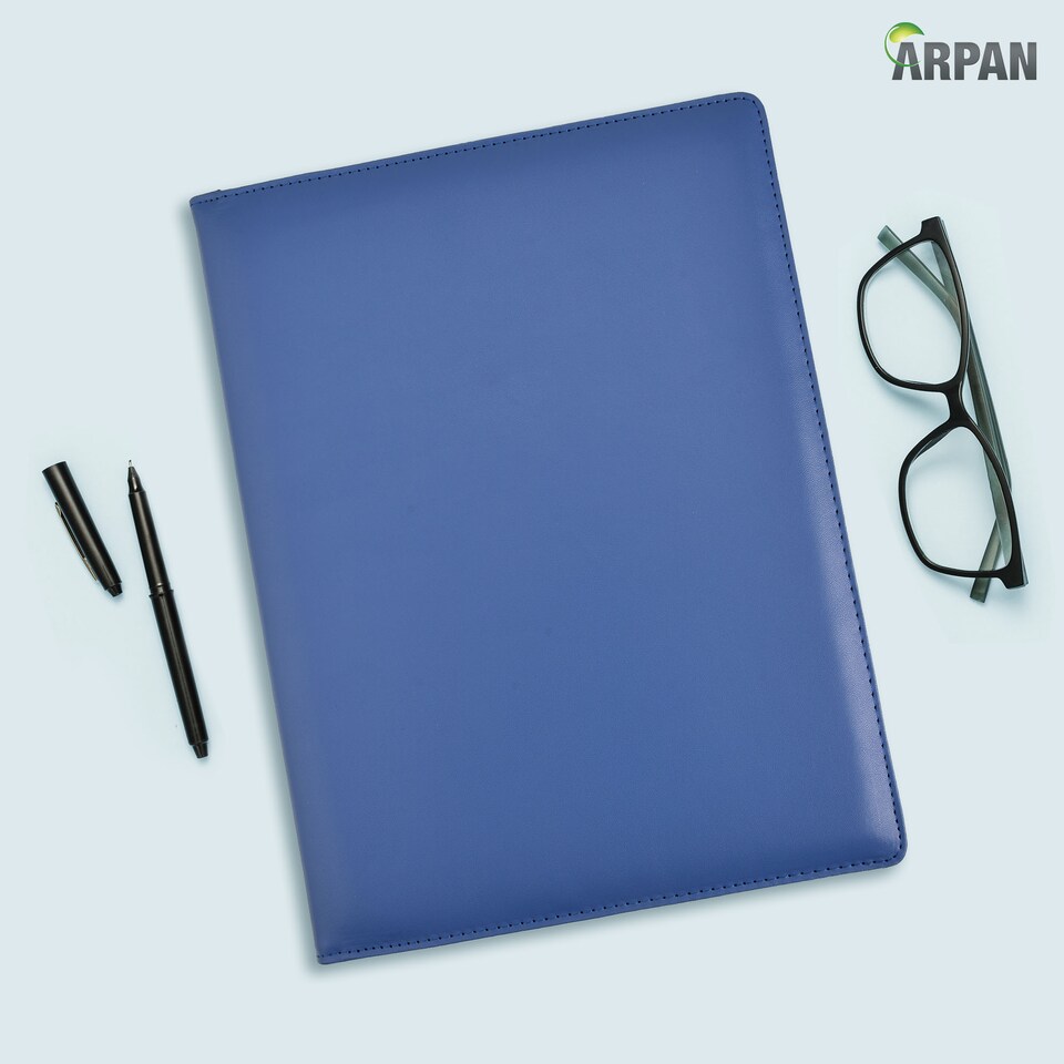 image 1 of A4 Professional Display Book Folder for Presentations, CVs, Artwork & Interviews – Document Portfolio with 48 Pockets / 96 Views – Flexible A4 Display Book for Certificates, Reports, Office, School & Business Use
