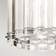 image 3 of Crystal Skye 2 Light Round Mini Ceiling Pendant Light Chrome, Crystal Glass, G9