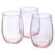 image 2 of Linka Coloured Glasses Sets Glassware Cup Tall Short Cocktail Tumblers | Multi | Pink 380ml