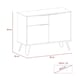 image 6 of Vegas, Small Sideboard With 2 Doors And Drawer Brown