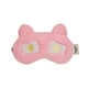 image 1 of Cheesecake Fluffy Eye Sleep Mask - Pink Egg On Your Face | Pink