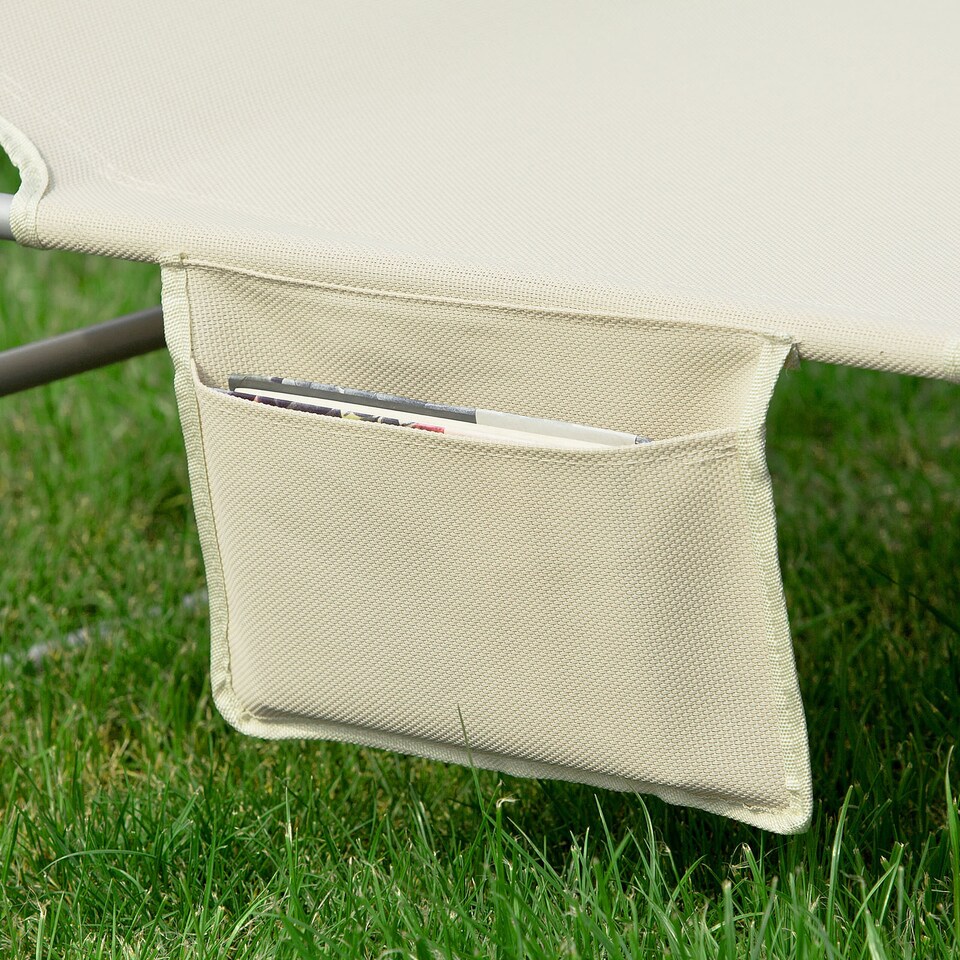 image 1 of SoBuy OGS35-MI,Sun Lounger Reclining Folding Chair For Outdoor Garden