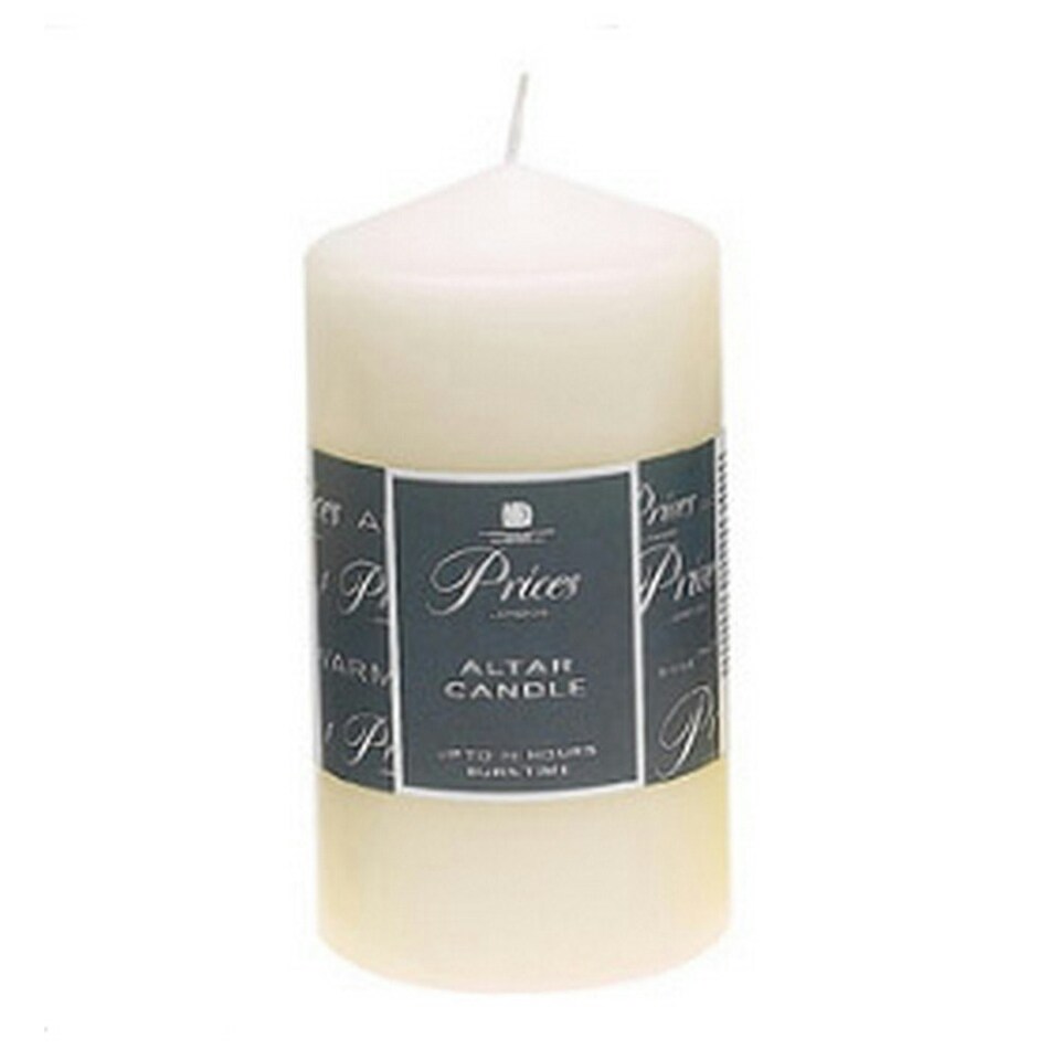 image 1 of Prices Candles Altar Candle - White - 20cm