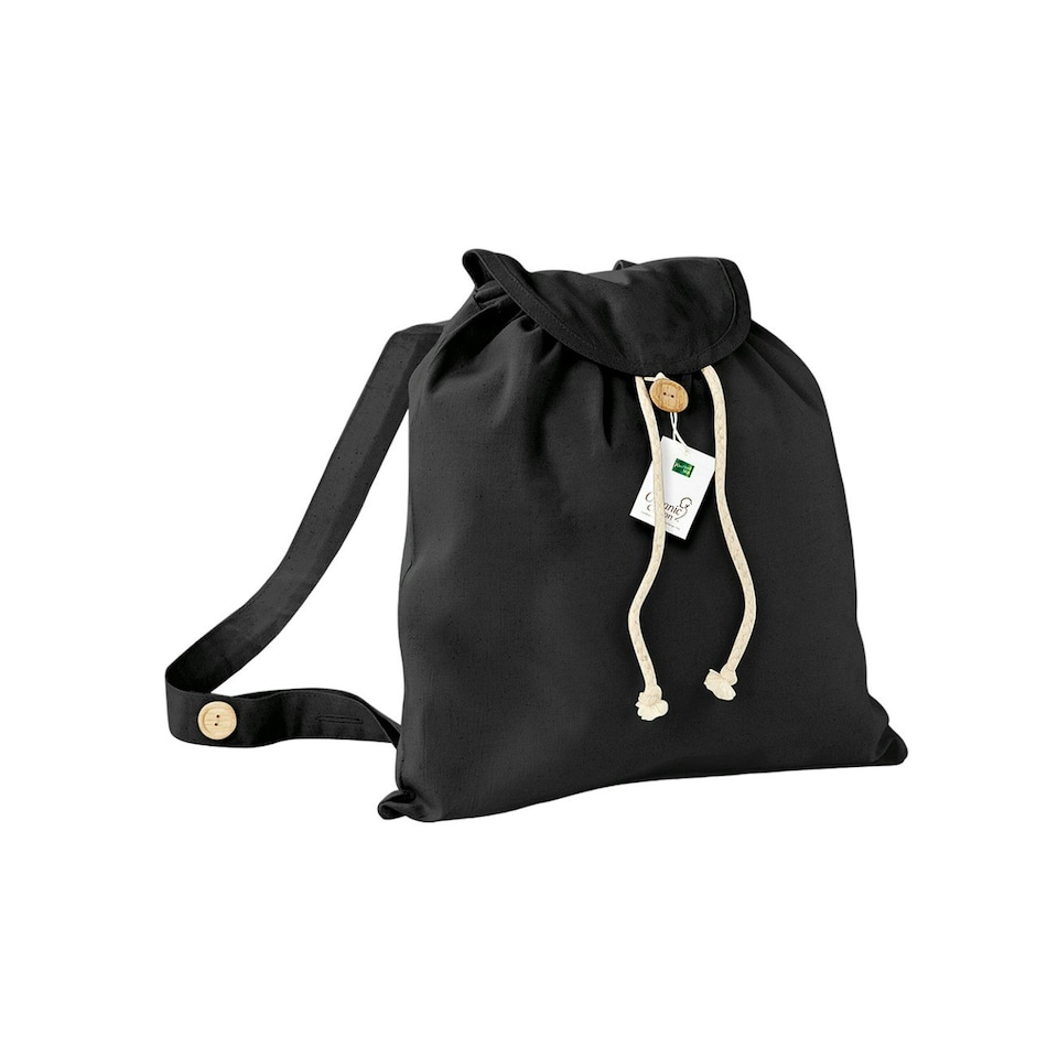 image 1 of Westford Mill Festival Natural Backpack - Black - One Size