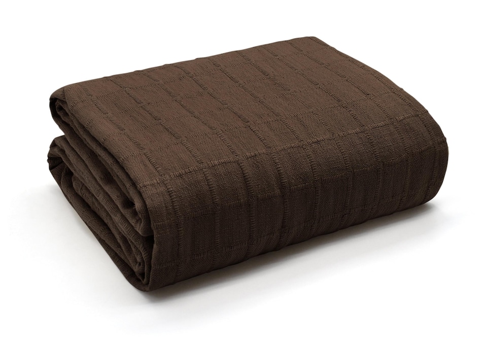 image 1 of Velosso Batten Check Throw 100% Cotton