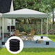 image 2 of Outsunny Set of 4 Canopy Tent Weight Sand Fillable Strong Plastic