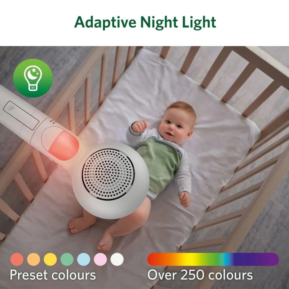 image 1 of LeapFrog LF5817HD 7" Wi-Fi HD Over-the-Cot Baby Monitor