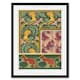 image 1 of Maurice Pillard Verneuil Framed Art Hoopoe Birds Butterflies Kangaroo Patterns