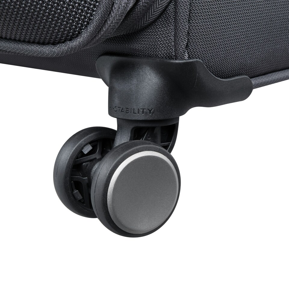 image 1 of IT Luggage Teleported Warm Charcoal Expandable 3pc Suitcase Set with TSA Lock Grey