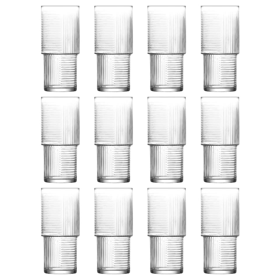 image 1 of LAV Helen Stacking Highball Glasses - 515ml - Pack of 12