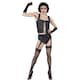 image 1 of The Rocky Horror Picture Show Mens Frank-N-Furter Costume Set - Black - XL | Multi | XL