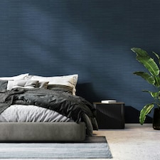 Boutique Scape Texture Blue Wallpaper Blue | Blue