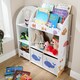 image 5 of Kids Storage Toy Bookshelf Organiser Drawer Two Storage Boxes Shelves