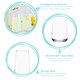 image 2 of Argon Tableware Tallo Highball Glasses - 480ml - Clear - Pack of 6 Clear