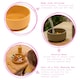 image 2 of Tiny Dining Baby Silicone Suction Bowl with Lid - Dusty Rose Pink