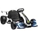 image 1 of HOMCOM 24V Electric Go Kart for Kids, Ride On Racing Kart with Adjustable Seat, Battery Powered Drifting Ride On Car with Music, Light, Slow Start, Button Start, Horn, for 6-12 Years, White
