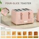 image 4 of HOMCOM 1.7L Kettle and Toaster Set with Defrost Reheat and Crumb Tray,UK Otter thermostat
