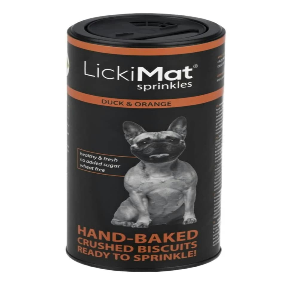 image 1 of LickiMat Sprinkles Duck & Orange 150g x 1