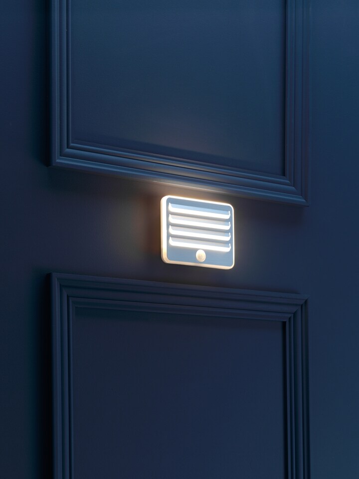 image 1 of Auraglow Motion Sensor Grill Light -  Set of 3