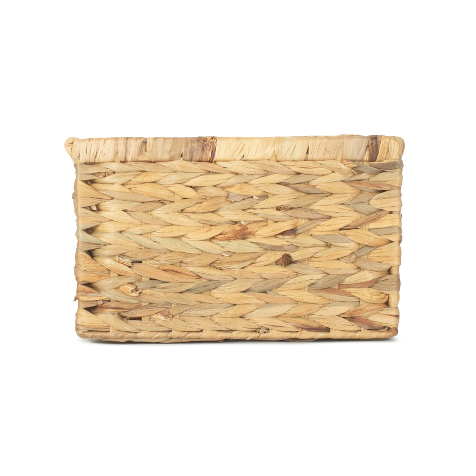 image 1 of Nordic Water Hyacinth Storage Basket Brown | Brown | M