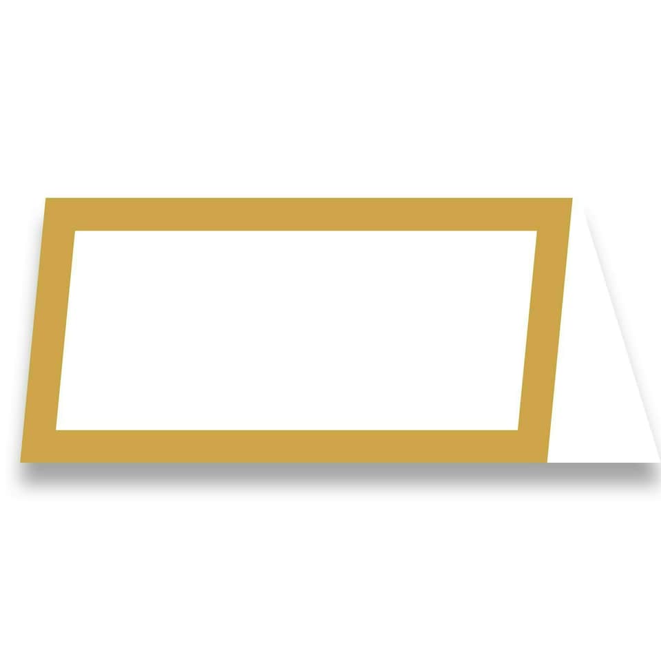Place Card Gld Gltr N/A | One Size