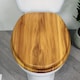 image 2 of Showerdrape Norfolk Soft Close Antique Pine Wooden Toilet Seat | Multi | 1