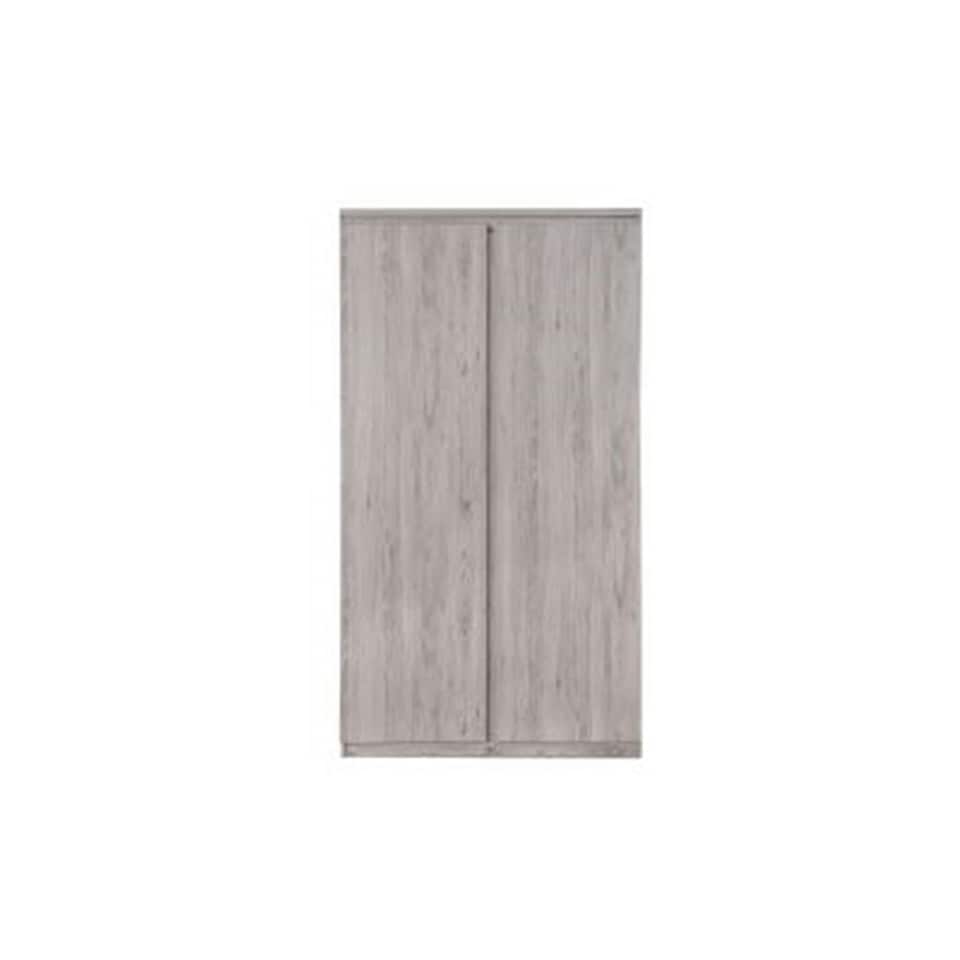 image 1 of Modern Grey Oak 2 Door Wardrobe