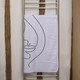 image 2 of Line Face drawing Designer Bath Towel | Multi