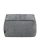 image 4 of icon Amara Chenille Bean Bag Pouffe Grey Grey