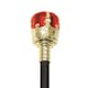 image 2 of Bristol Novelty Royal Sceptre - Black/Gold Red - One Size One Size