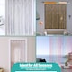image 8 of Polyester Glitter Beaded String Curtain Panel - 200x100cm