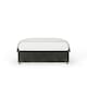 image 2 of Majestic 1000 Pocket Sprung Charcoal Chenille Divan Set King Size