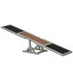 image 6 of PawHut Wooden Pet Seesaw for Big Dogs with Anti-Slip Surface, Grey