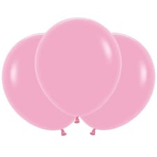 Fashion Solid Bubblegum Pink Sempertex Biodegradable Latex Balloons 45cm / 18 in - Pack of 25