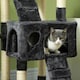 image 8 of PawHut 173cm Cat Tower Scratching Post Activity Centre for Indoor Grey