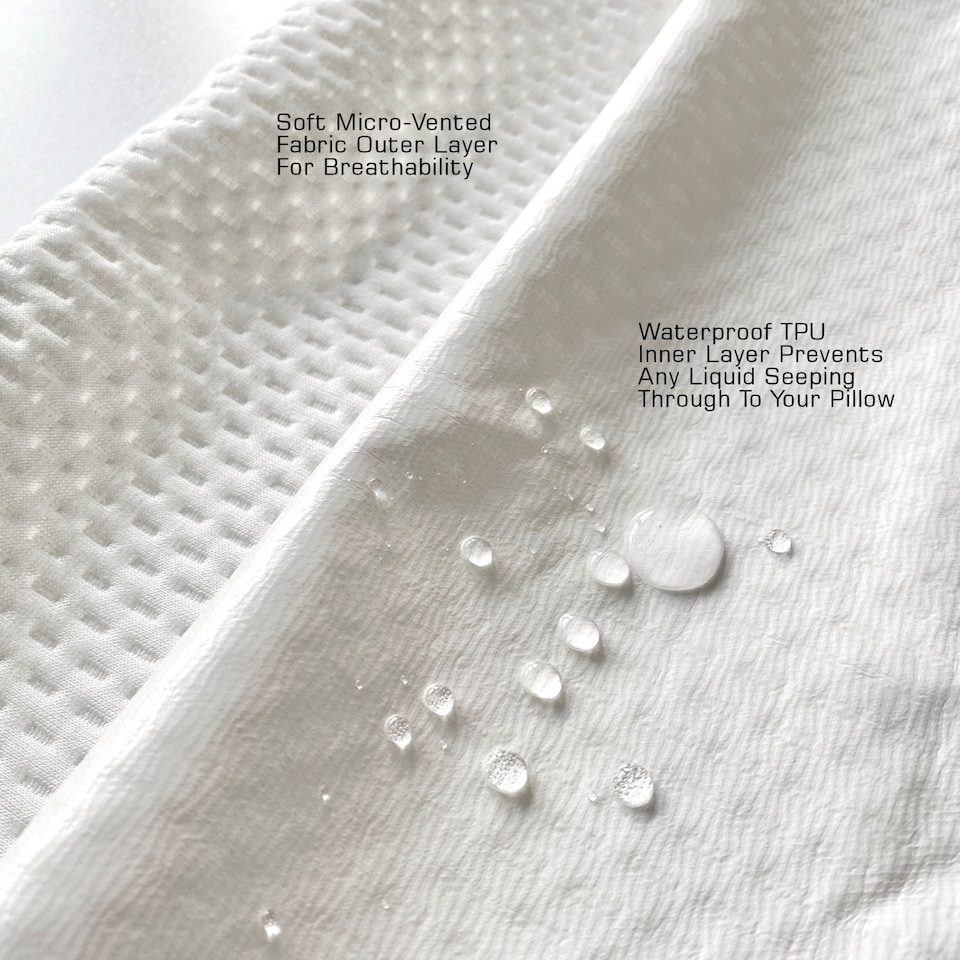 image 1 of Martian Dreams Waterproof Pillow Protectors 2 Pack - Standard Size