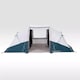image 3 of Decathlon 4-person, 2-bedroom camping tent, Arpenaz 4.2, Fresh & Black