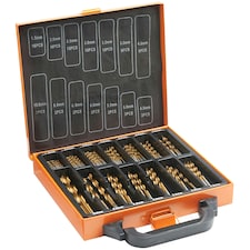 VonHaus 99pcs HSS Metal Drill Bit Set with Carry Case