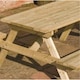 image 4 of Deluxe Picnic Garden Table (4ft x 5ft)
