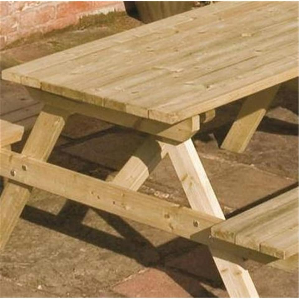 image 1 of Deluxe Picnic Garden Table (4ft x 5ft)