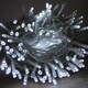 image 1 of 200 Bright White LED's Clear Cable Connectable Indoor & Outdoor Garden Party Waterproof String Lights (20m) Low Voltage Plug