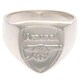 image 1 of Arsenal FC Sterling Silver Ring - Silver - Medium