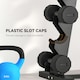 image 4 of SPORTNOW Five-Tier Weight Tree, Steel Dumbbell Rack for Home Gym Exercise