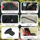image 6 of PawHut Easy Folding Pet Stroller for Large Dogs Black