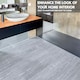 image 8 of NOVECRAFTO Self Adhesive Floor Planks | 5.9x35.9in (91.4x15.2cm) Each | Peel & Stick Vinyl Flooring | Grey Oak Wood Effect | Waterproof DIY Tiles Grey | 5 sqm