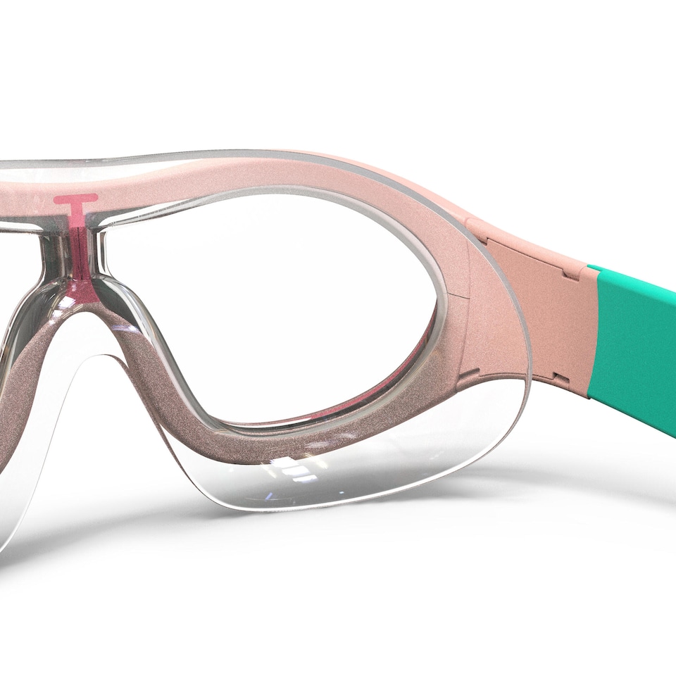 image 1 of Decathlon Pool mask SWIMDOW - Clear lens - Kids’ size