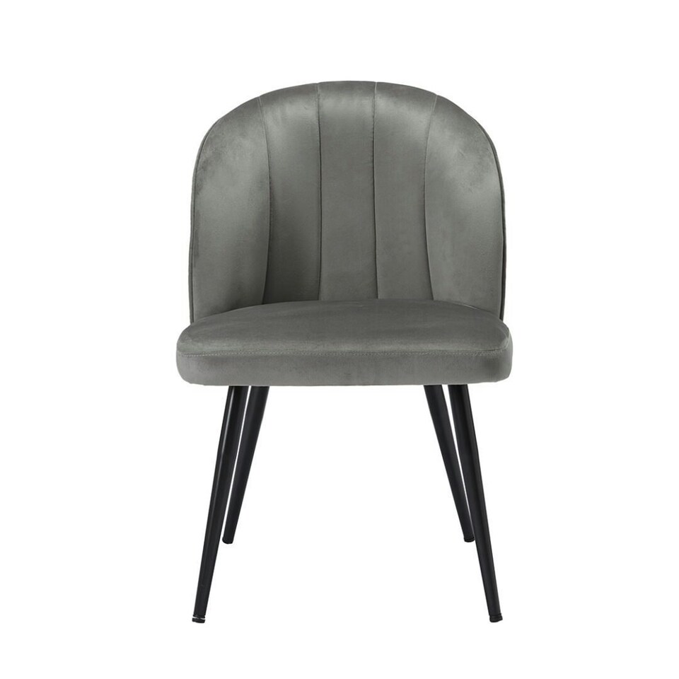 image 1 of Demai Dining Chair Grey (Pack of 2) Grey