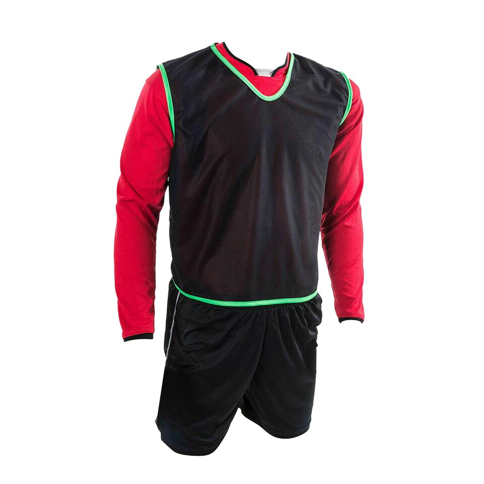 Precision Childrens/Kids Training Mesh Breathable Sleeveless Bib - Black - 2-3 Years