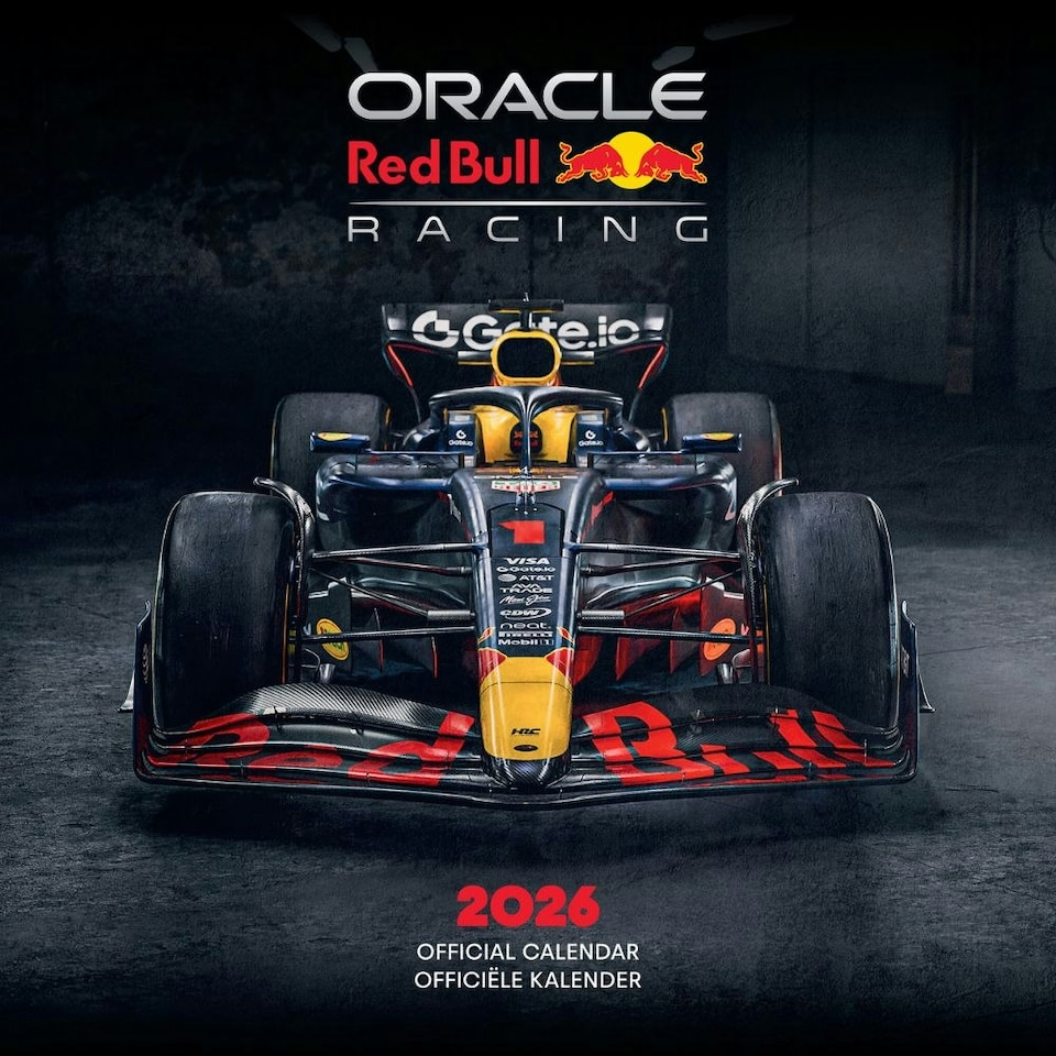 image 1 of RED BULL RACING 2026 SQUARE CALENDAR