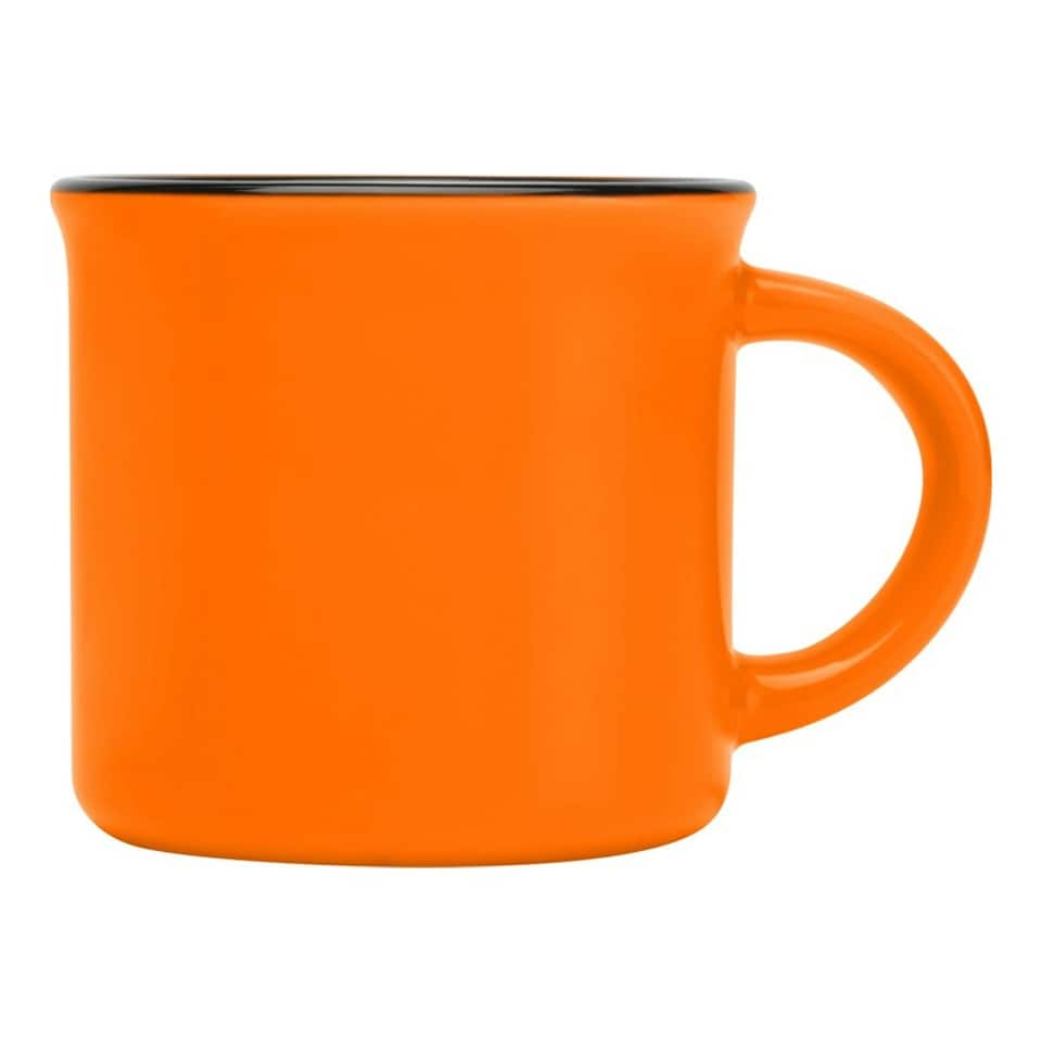 image 1 of Bari Ceramic 240ml Mug - Orange - One Size